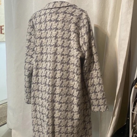 Ladies 3 season - Melloday notch lapel long knit jacket - Picture 2 of 5